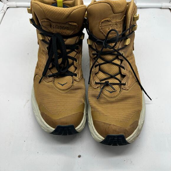Hoka One One Shoes Mens 12 Anacapa 2 Mid GTX Gore-Tex Hiking Brown main image 6